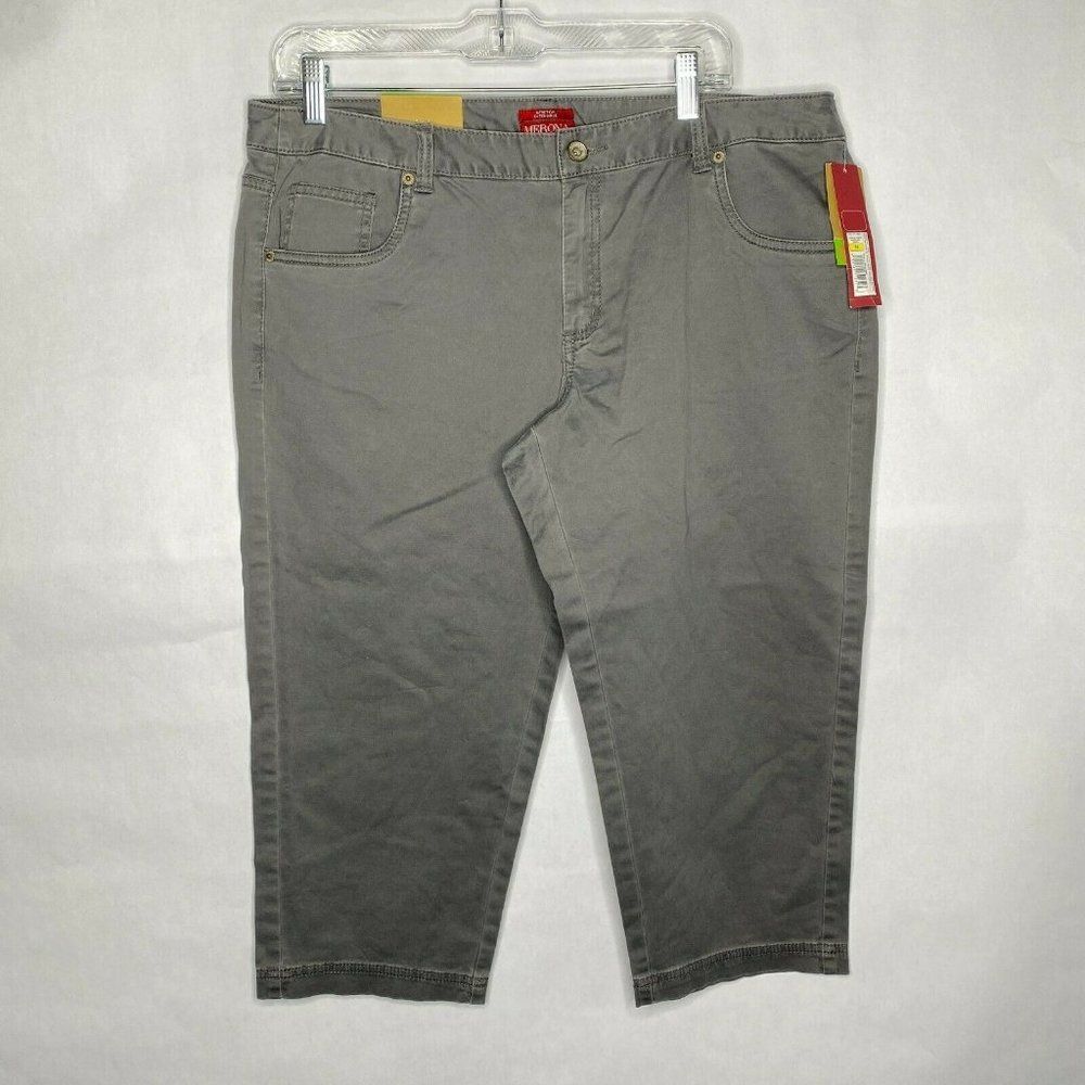 Merona Women Size 14 Stretch Mid-waist Straight Hi